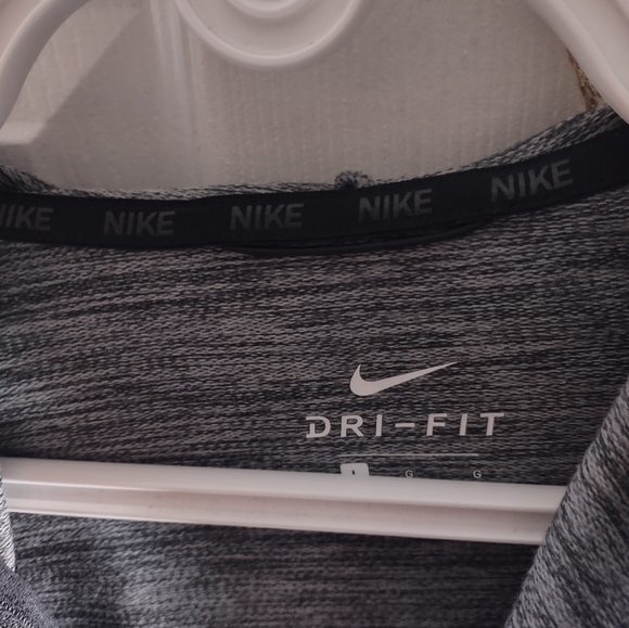 COPY - Nike Dri Fit Zip Up Grey Sweater - Picture 2 of 3